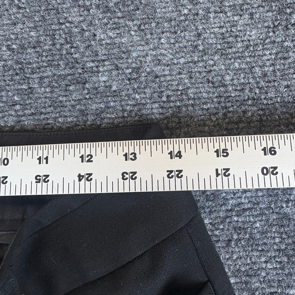 Express Columnist Dress Pants Women 28x31.5 Black Stretch Flat Front Bootcut Leg - Picture 3 of 9